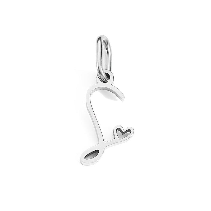 Pendentif lettre S